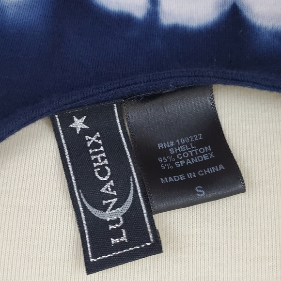 LunaChix Tie Dye Tank With Lace Up Sides - Picture 10 of 10